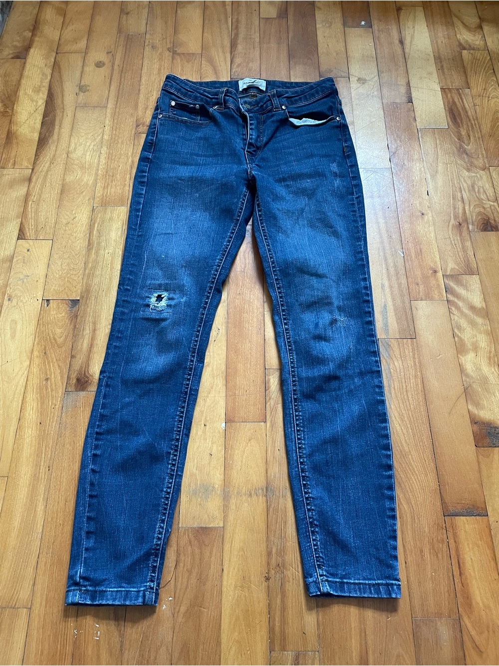 For The Republic Dark Blue Skinny Jeans
